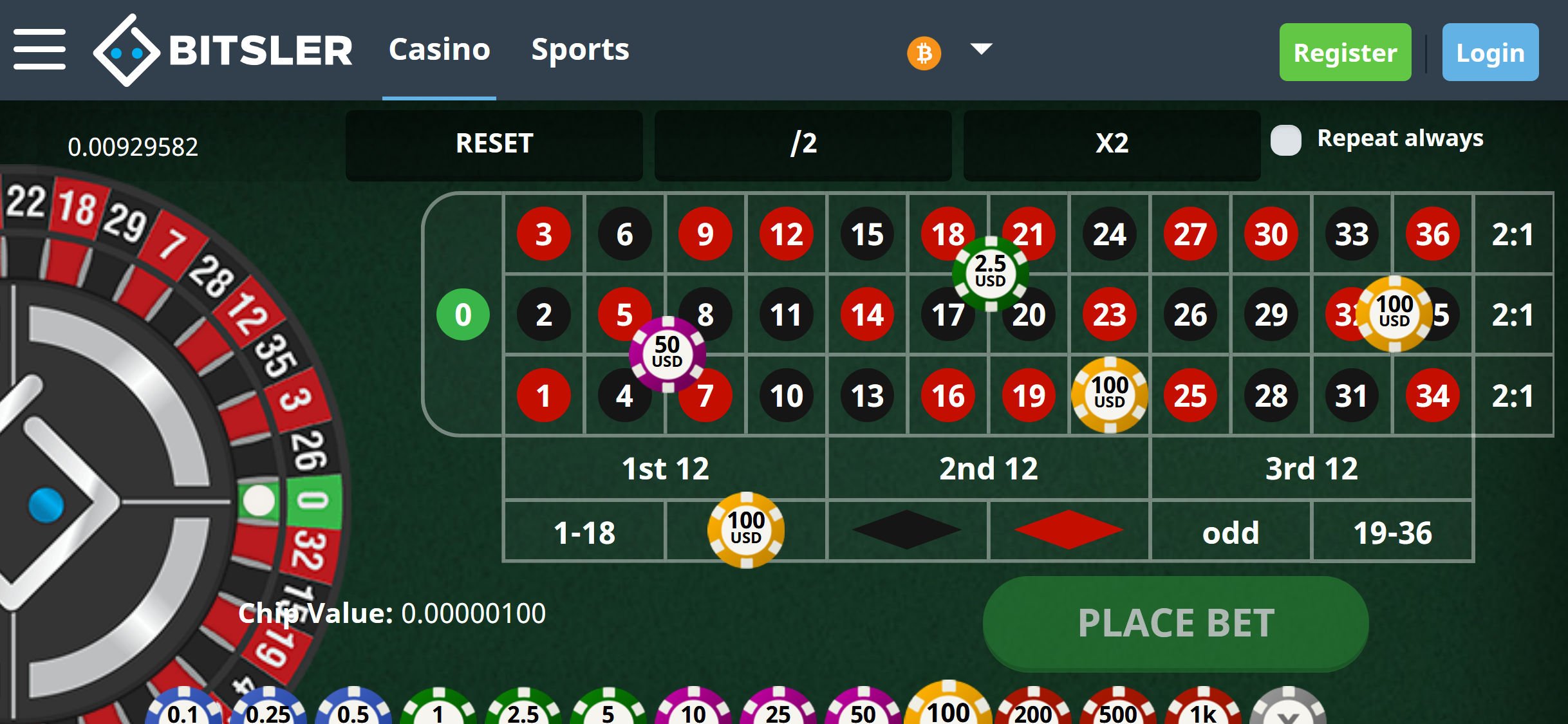 Bitsler Casino Mobile Casino Games Review