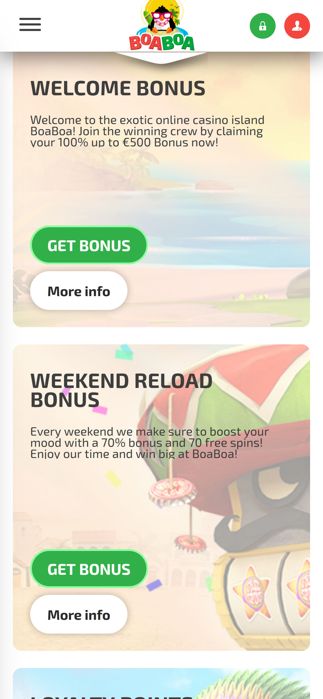 BoaBoa Casino Mobile No Deposit Bonus Review