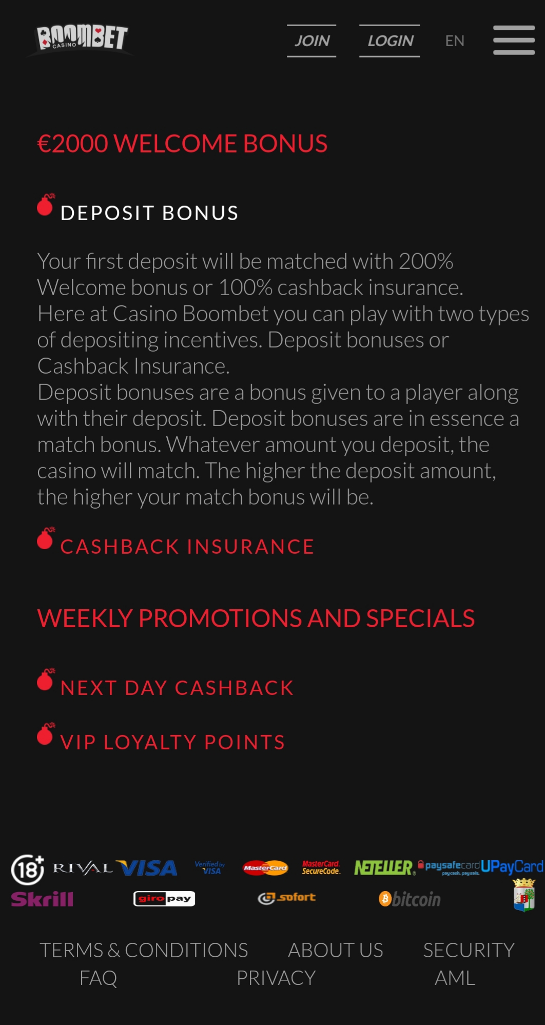 Boombet Casino Mobile No Deposit Bonus Review