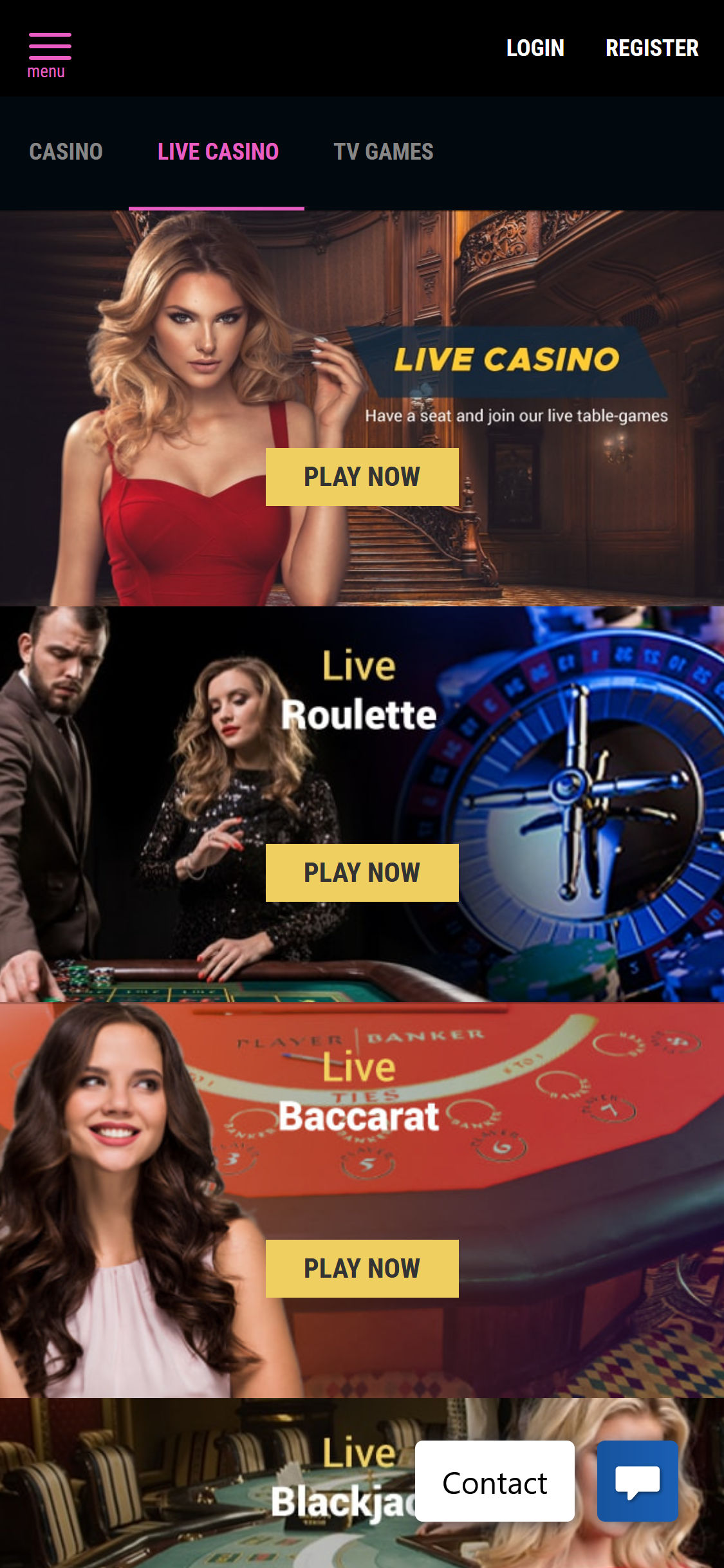 Bravo Win Casino Mobile Live Dealer Games Review