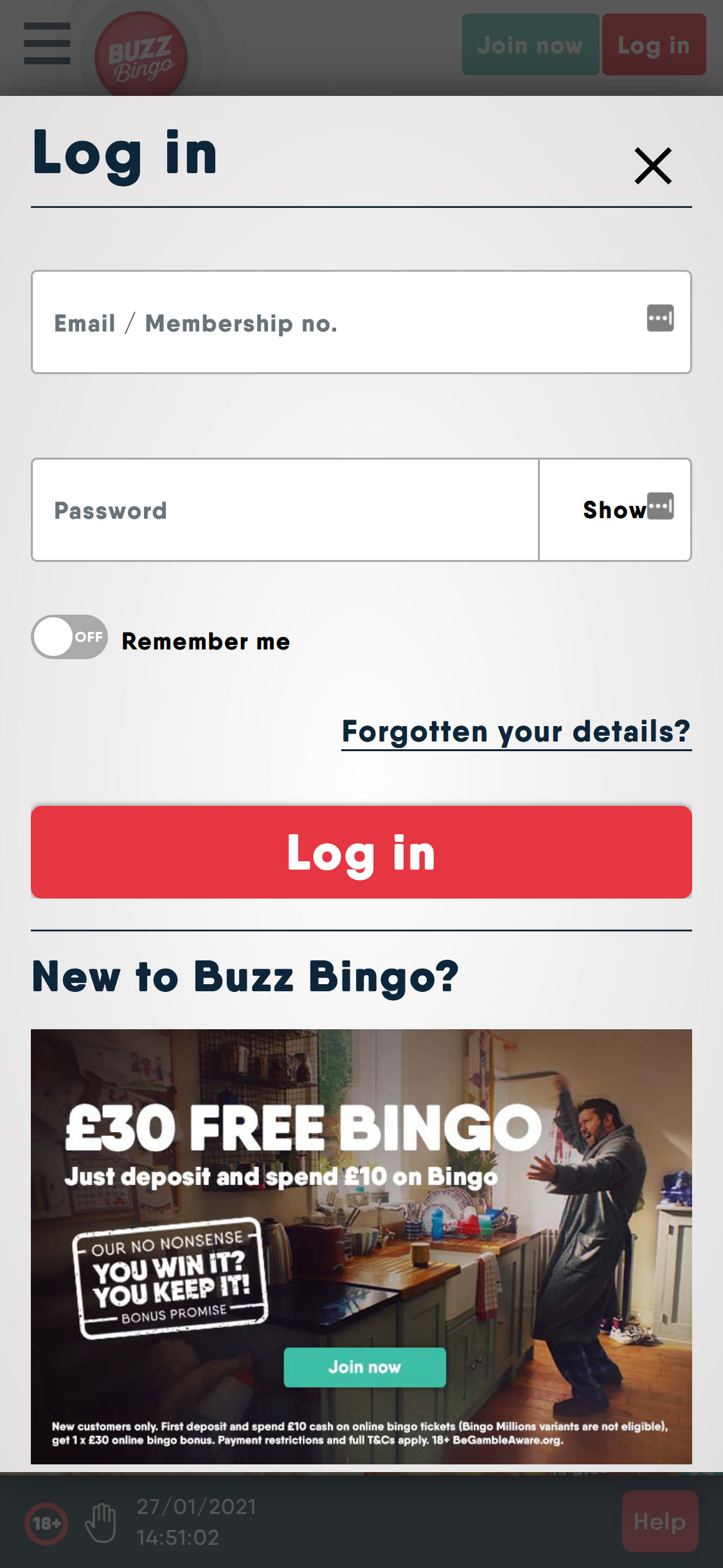 Buzz Bingo Casino Mobile Login Review