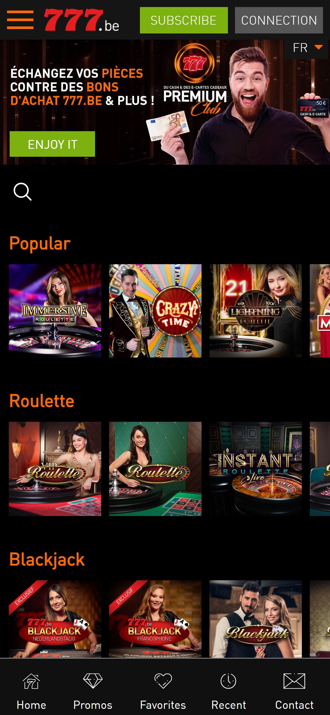Casino 777 Mobile Live Dealer Games Review