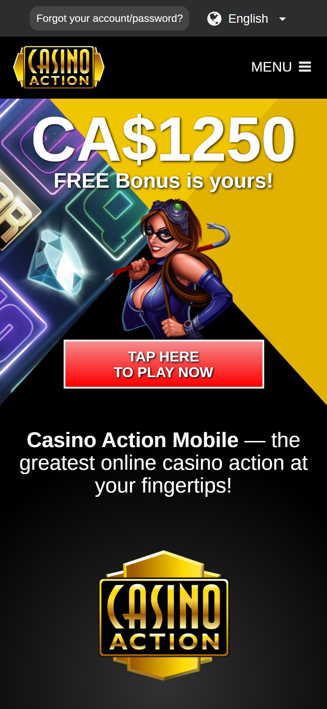 Casino Action Mobile Review