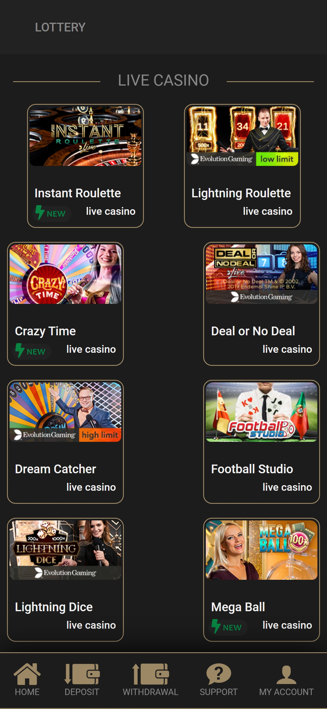 Casino Casino Mobile Live Dealer Games Review