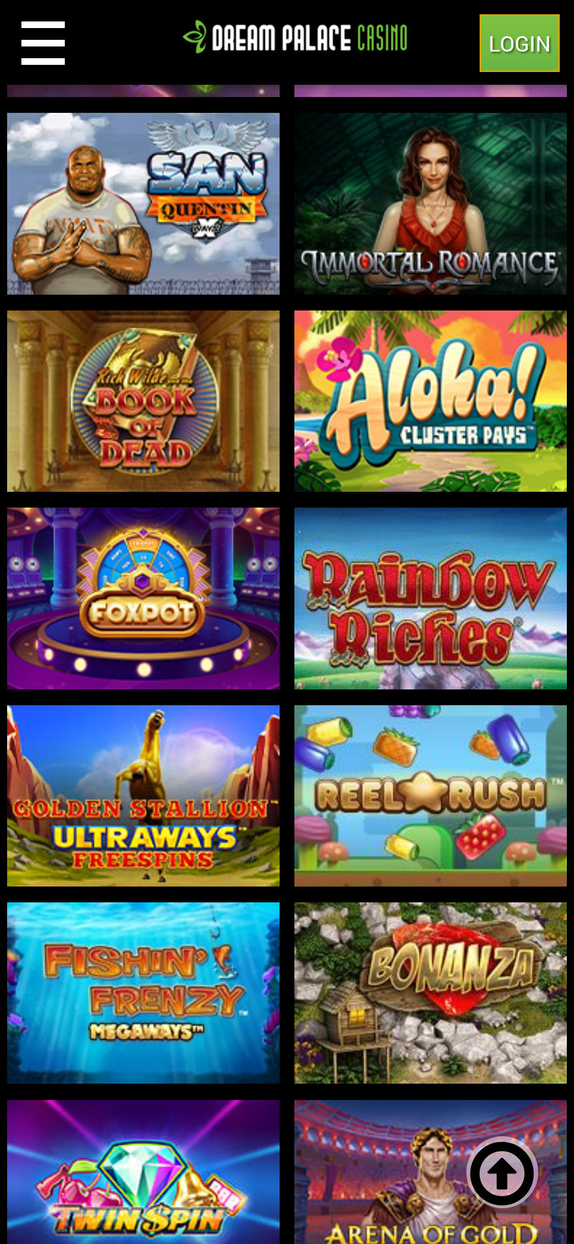 Dream Palace Casino Mobile Games Review