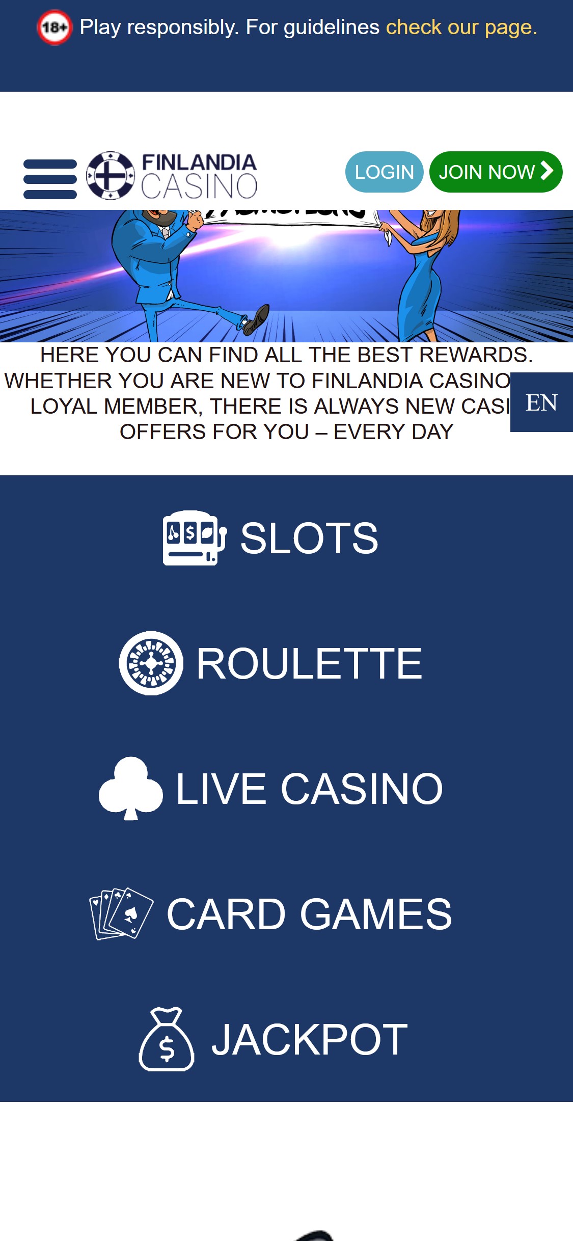 Finlandia Casino Mobile No Deposit Bonus Review