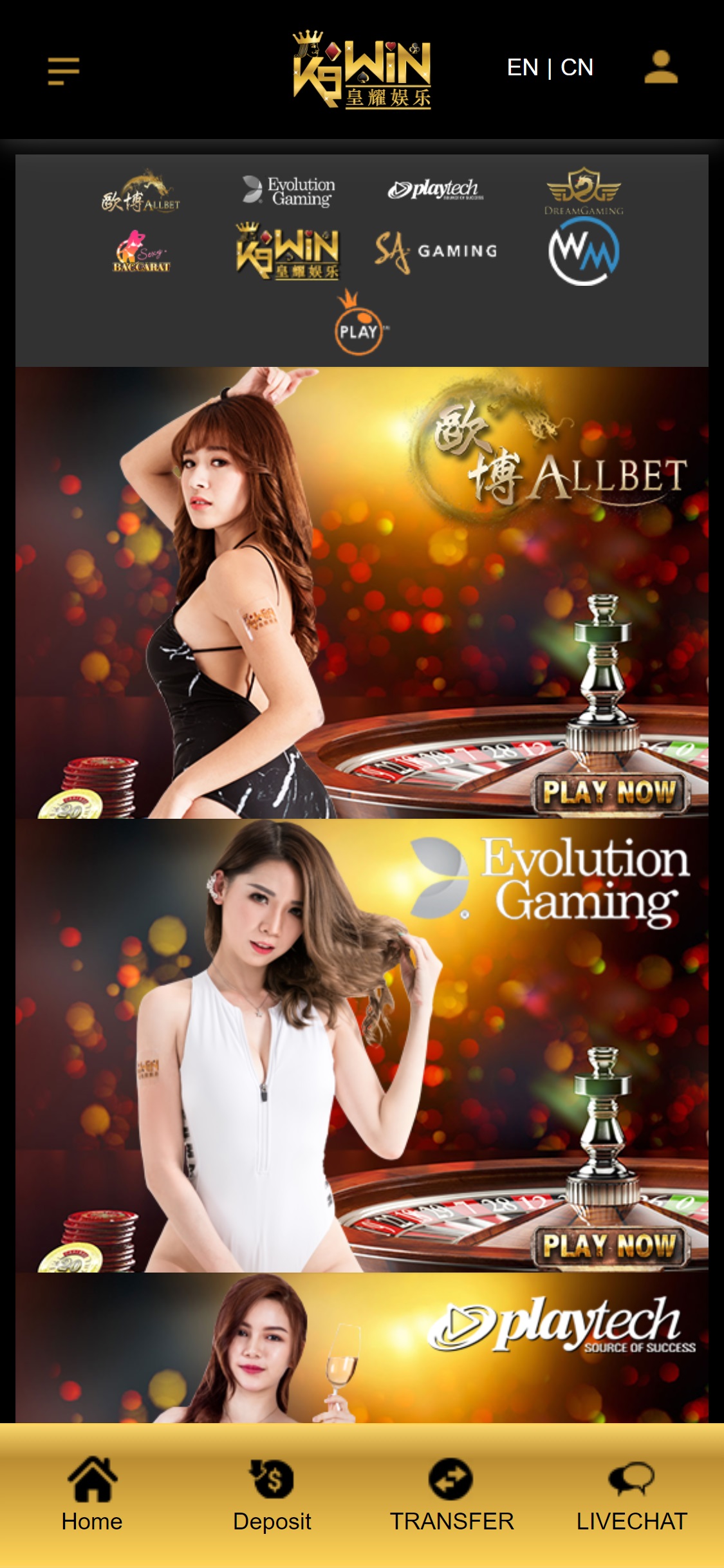 K9WIN Online Casino Mobile Live Dealer Games Review