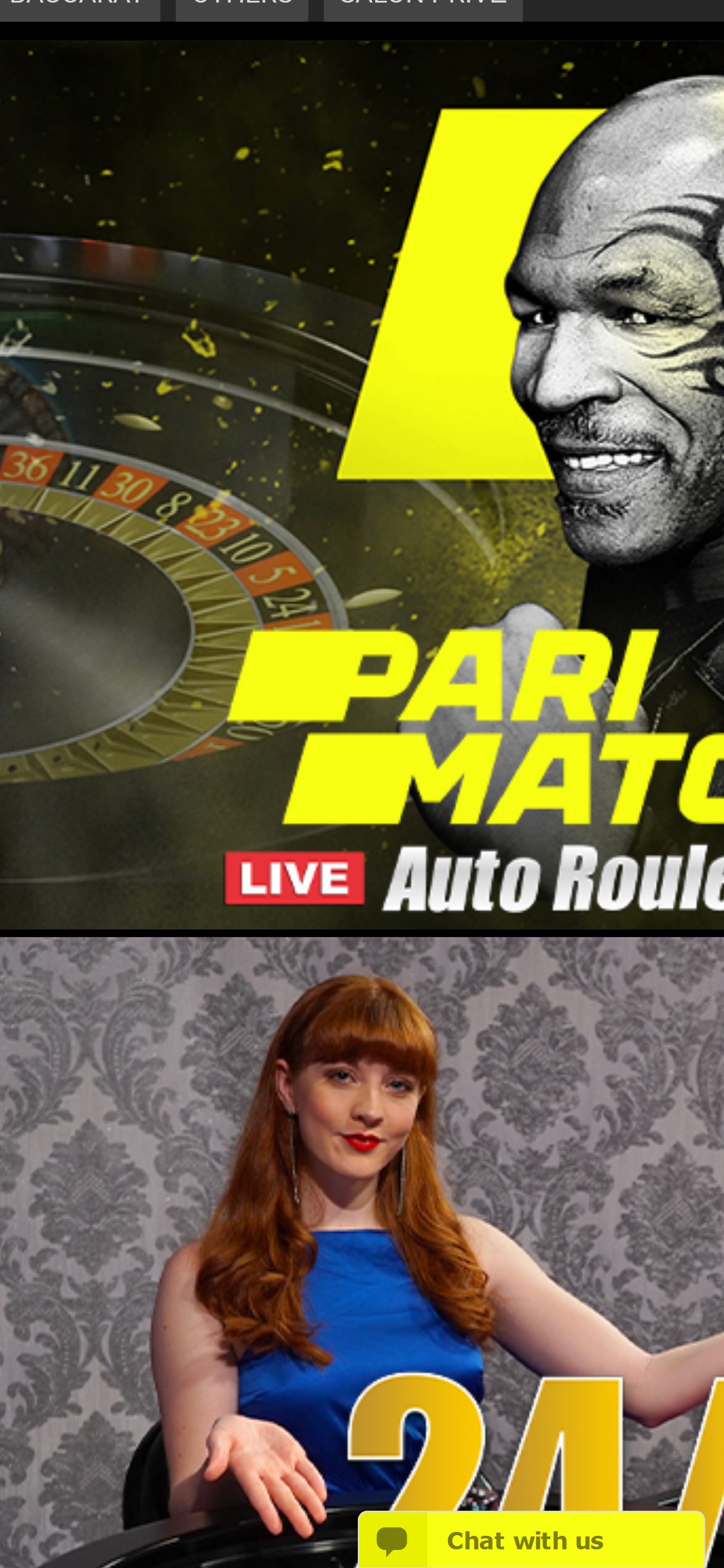 Parimatch Mobile Live Dealer Games Review