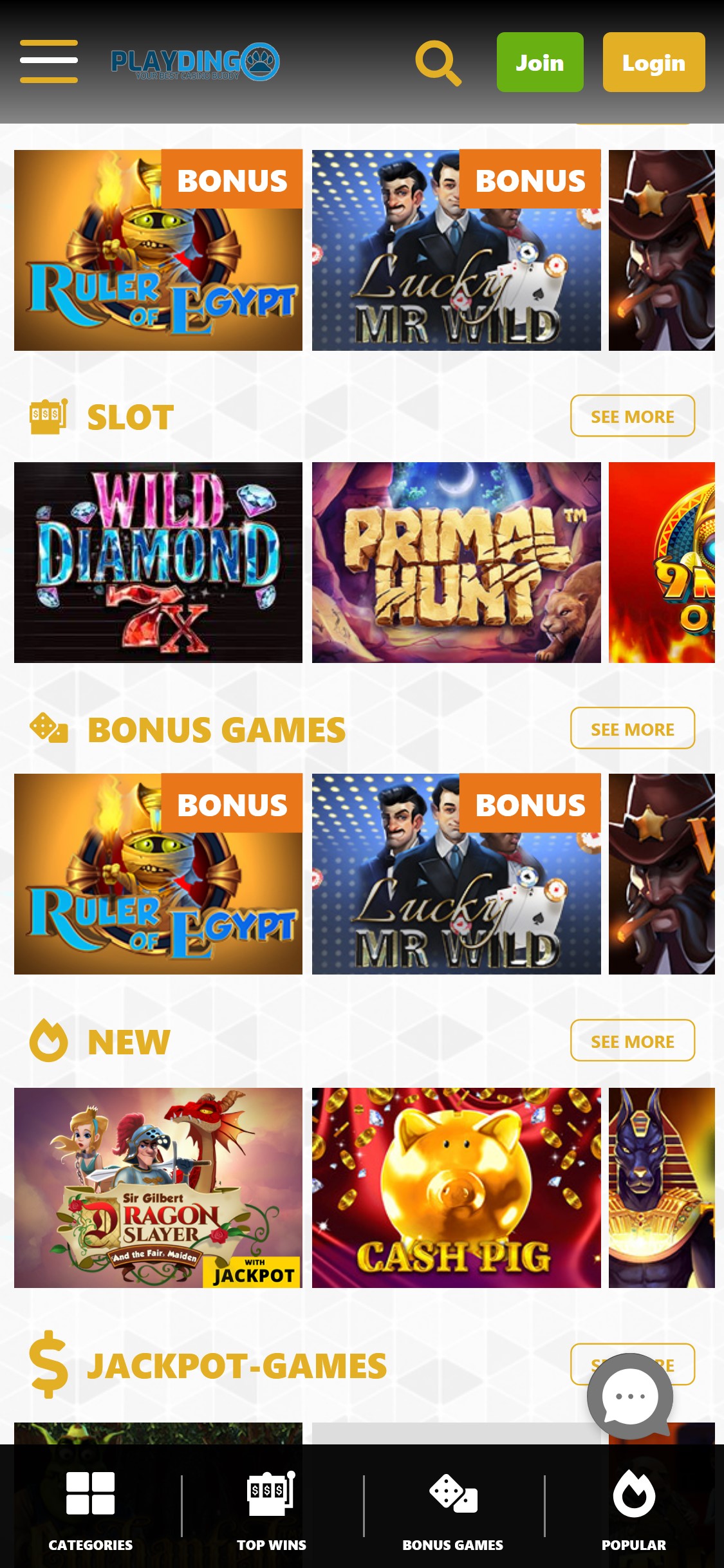 Play Dingo Mobile Games Review