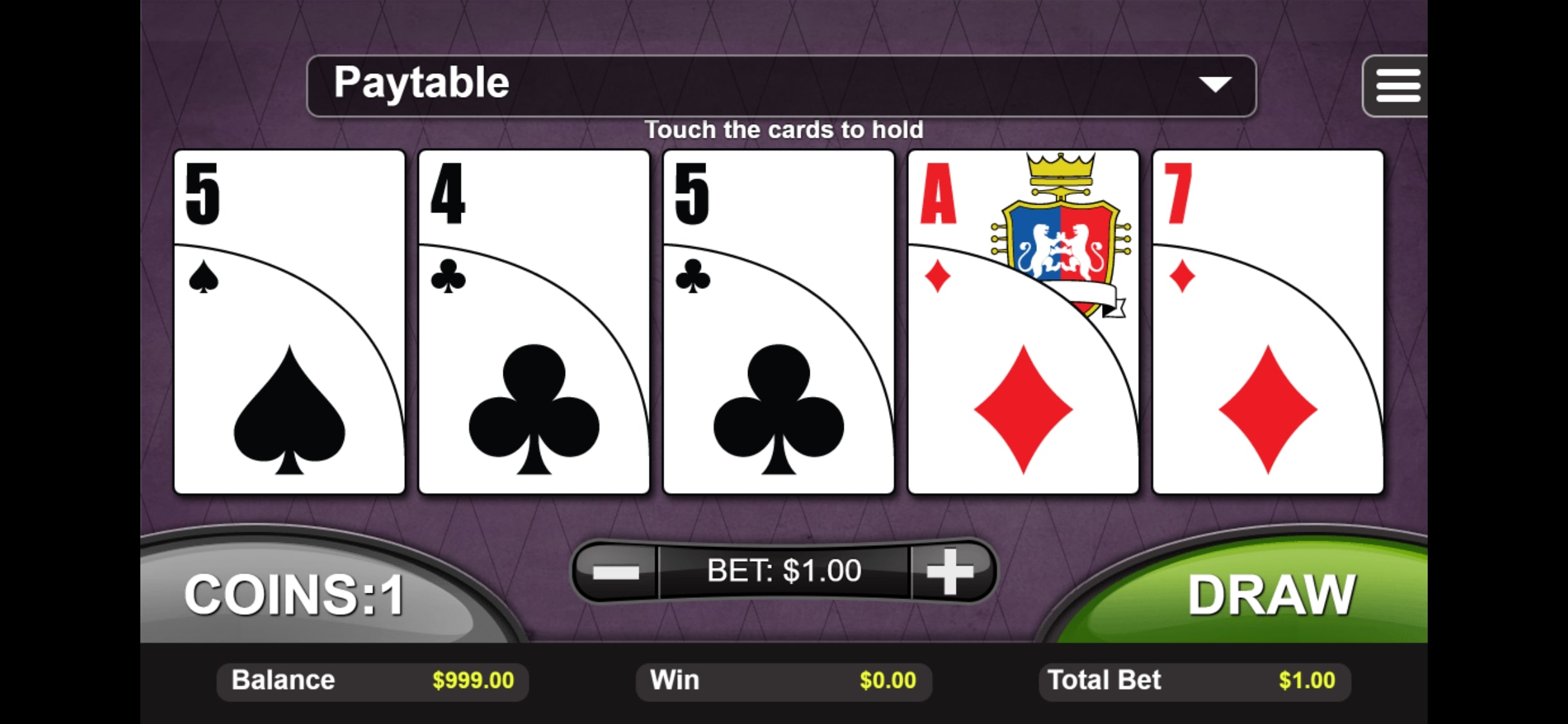 Royal Ace Casino Mobile Slots Review