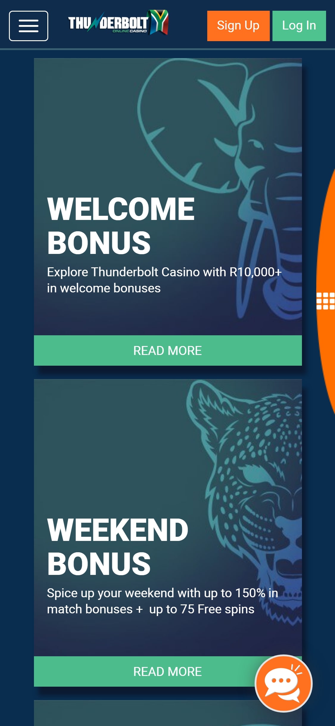 Thunderbolt Casino Mobile No Deposit Bonus Review