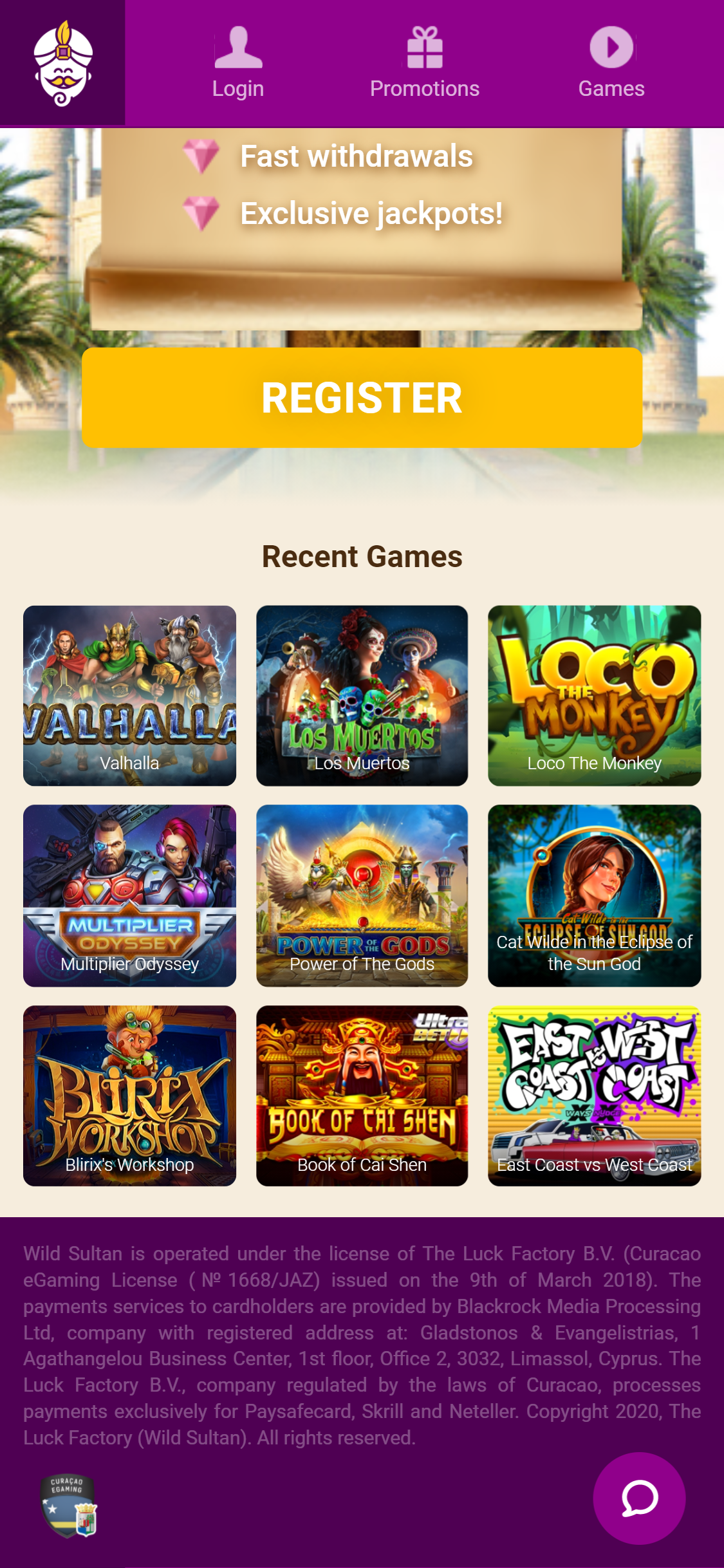 Wild Sultan Casino Mobile Games Review