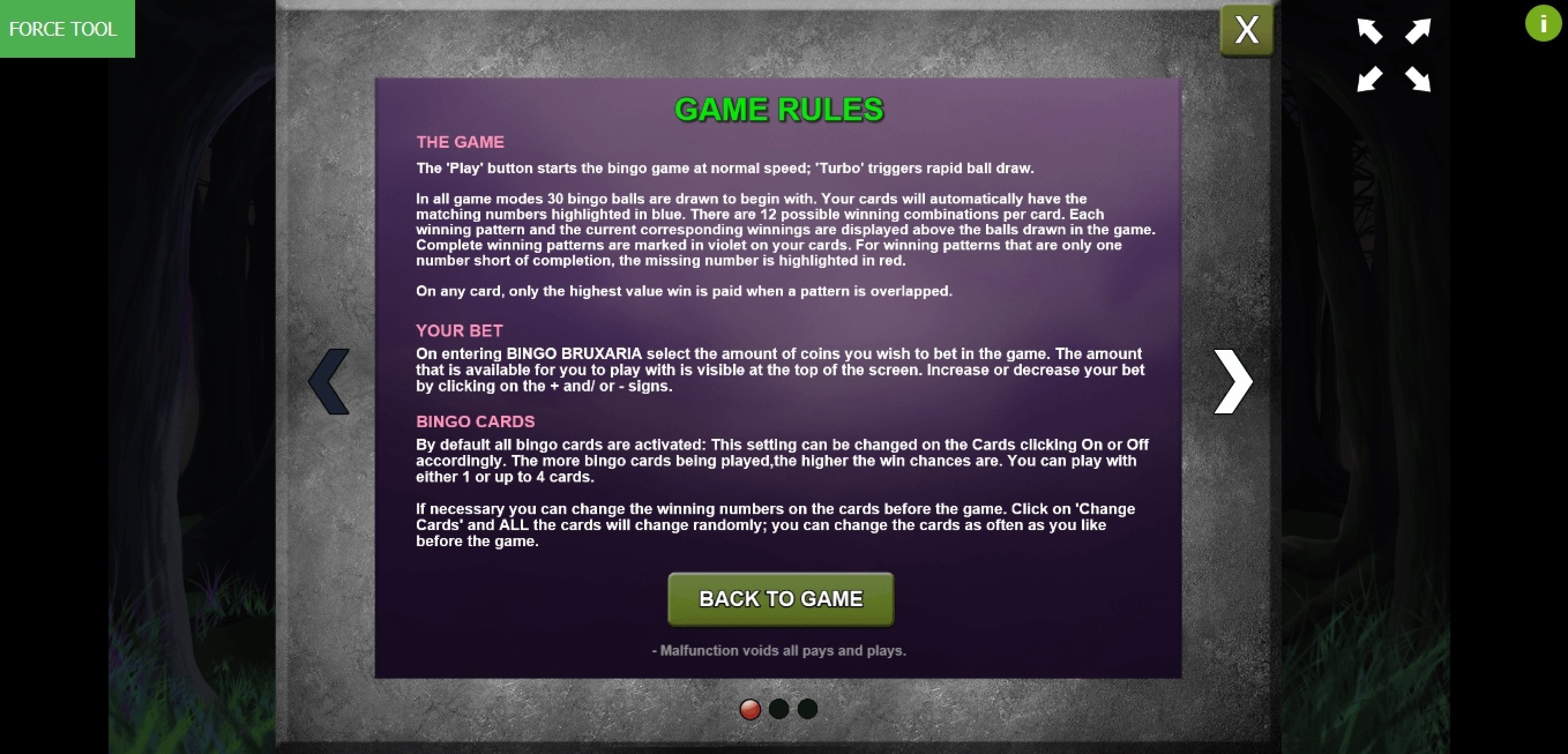 Info of Bingo Bruxaria Slot Game by Caleta Gaming