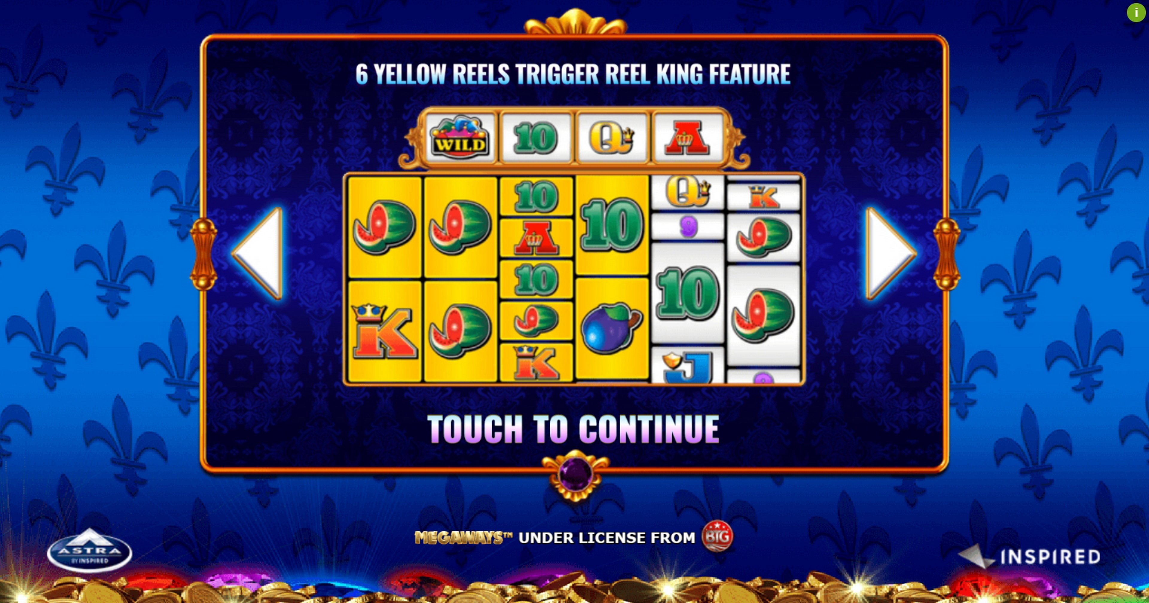Play Reel King Megaways Free Casino Slot Game by Inspired Gaming