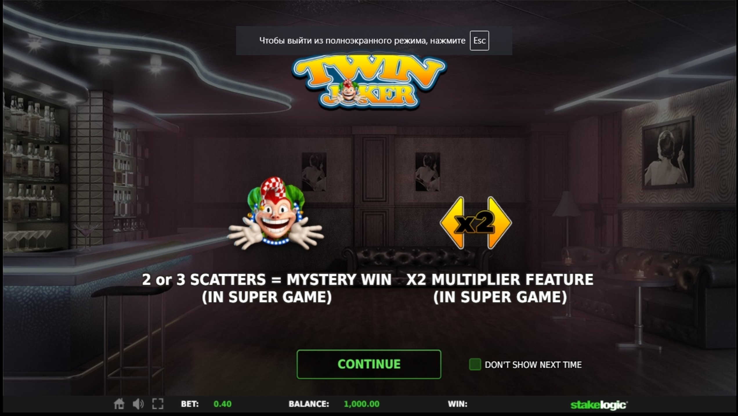 Play Twin Joker Free Casino Slot Game by Stakelogic