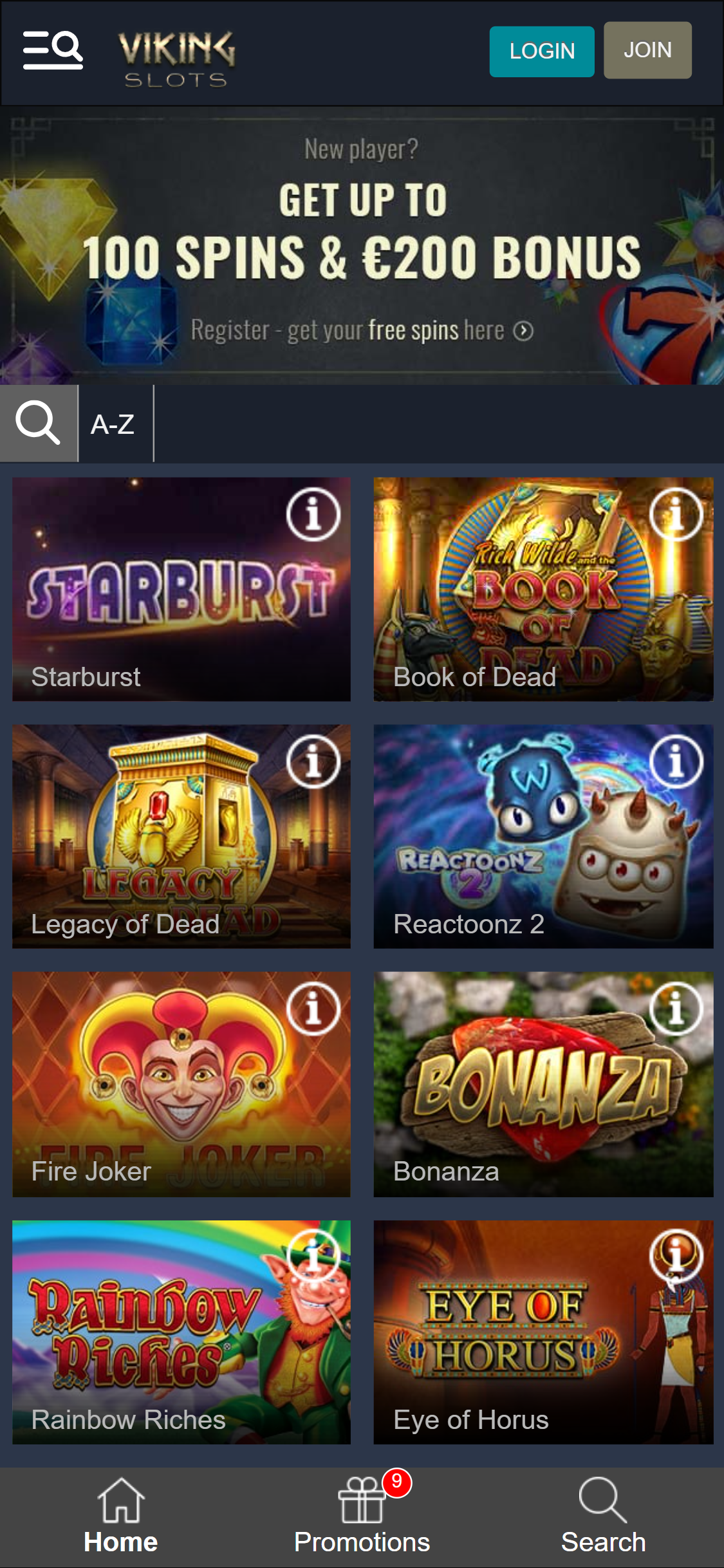 Viking Slots Casino Mobile Review