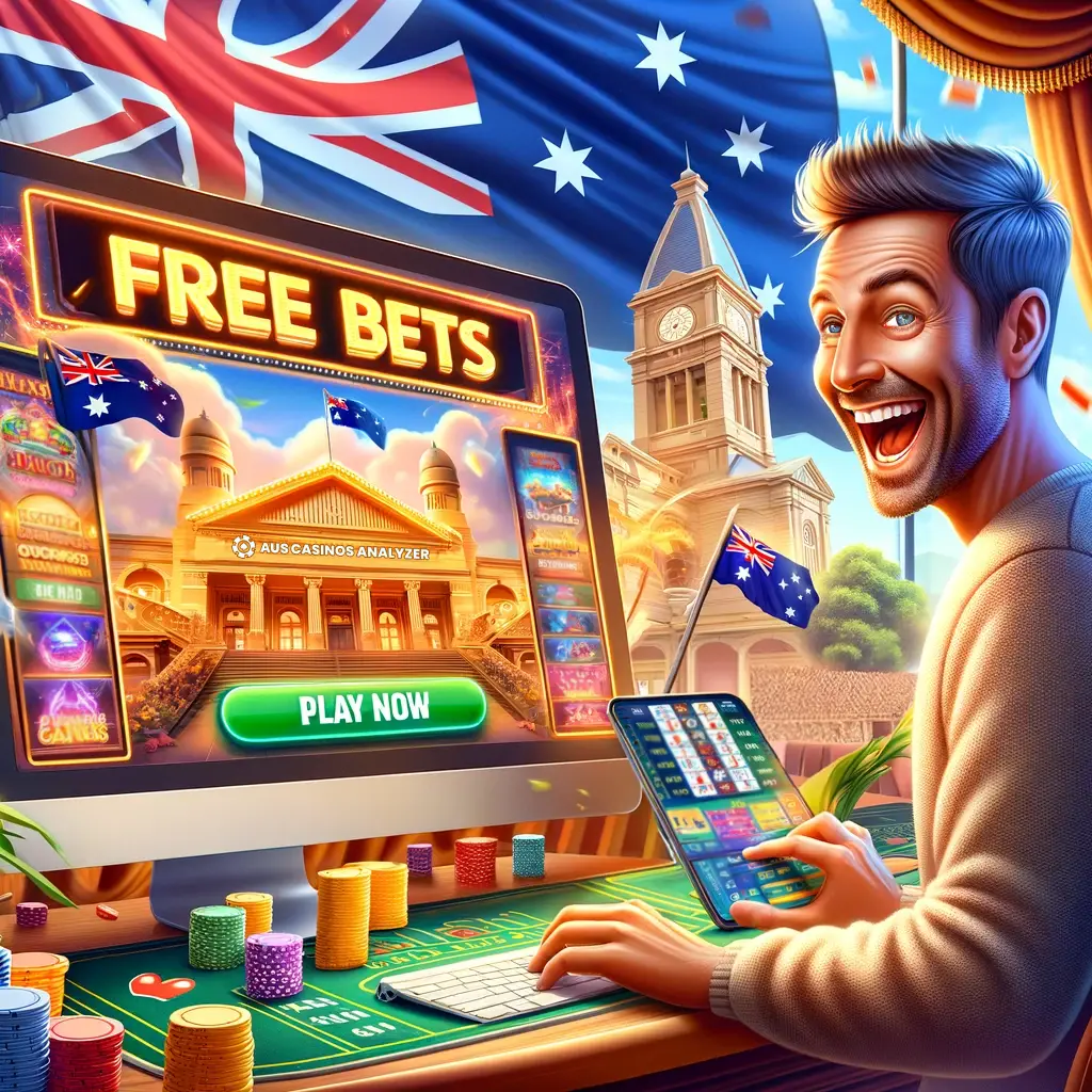 Australian gambler searching through bet and play no deposit bonus codes