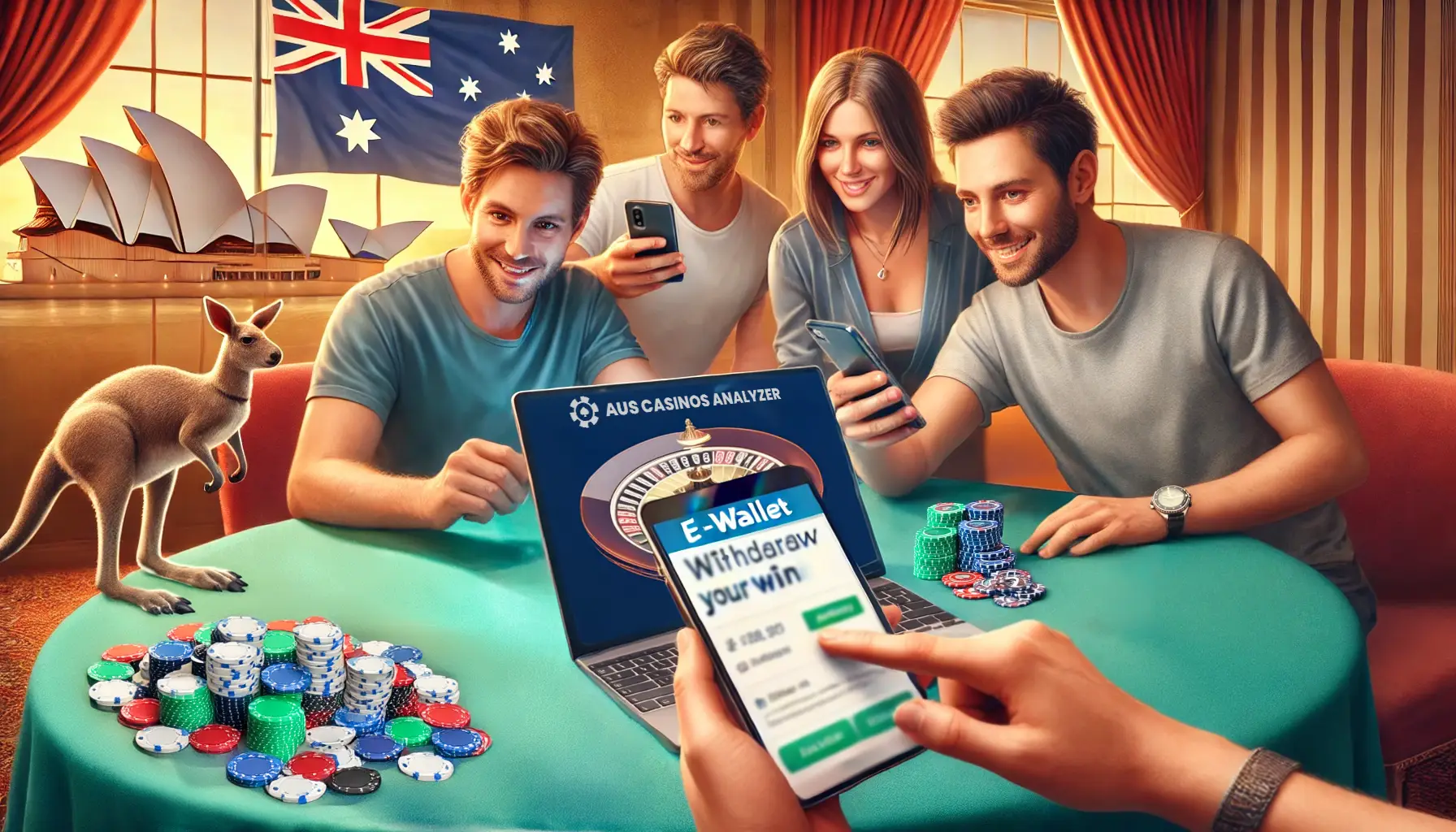 Australian couple found Visa online casino to play pokies