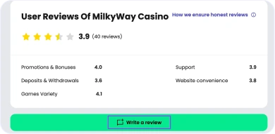 Verified reviews screenshot 1