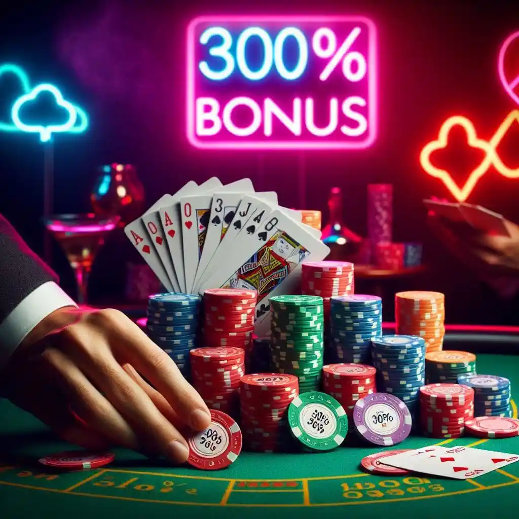 300% casino bonus