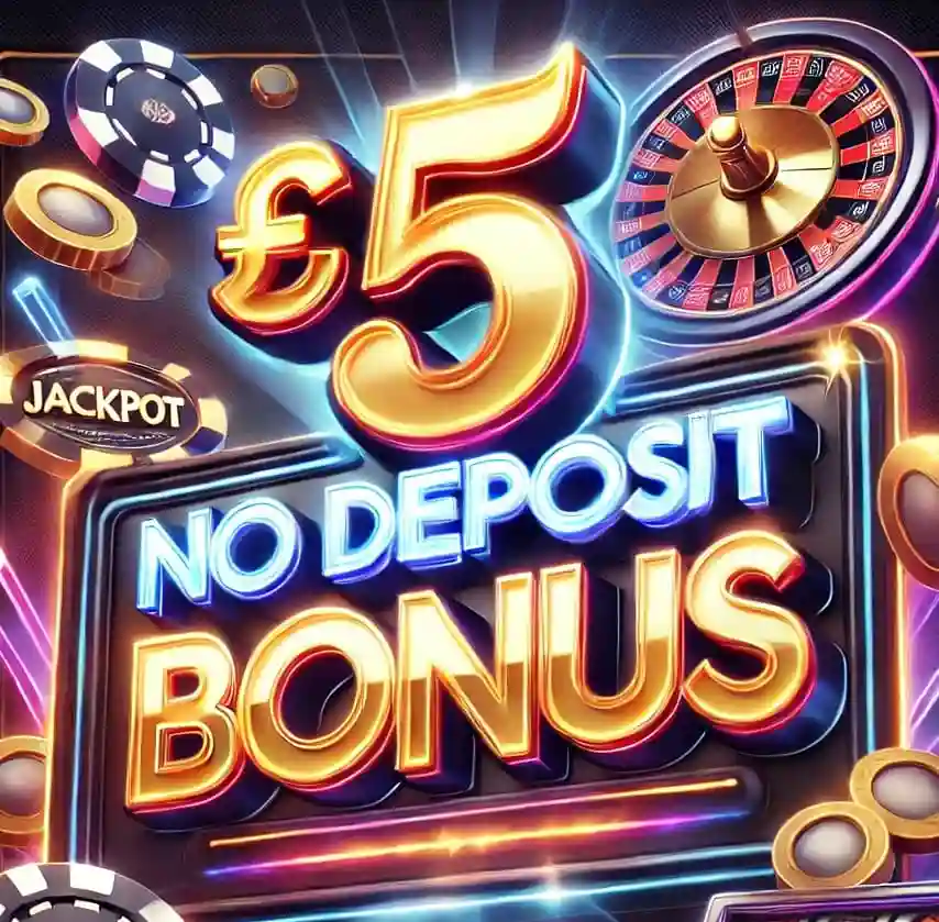 free £5 no deposit casino UK