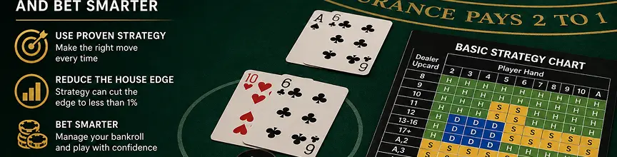 Blackjack Strategy Guide: How to Cut the House Edge and Bet Smarter