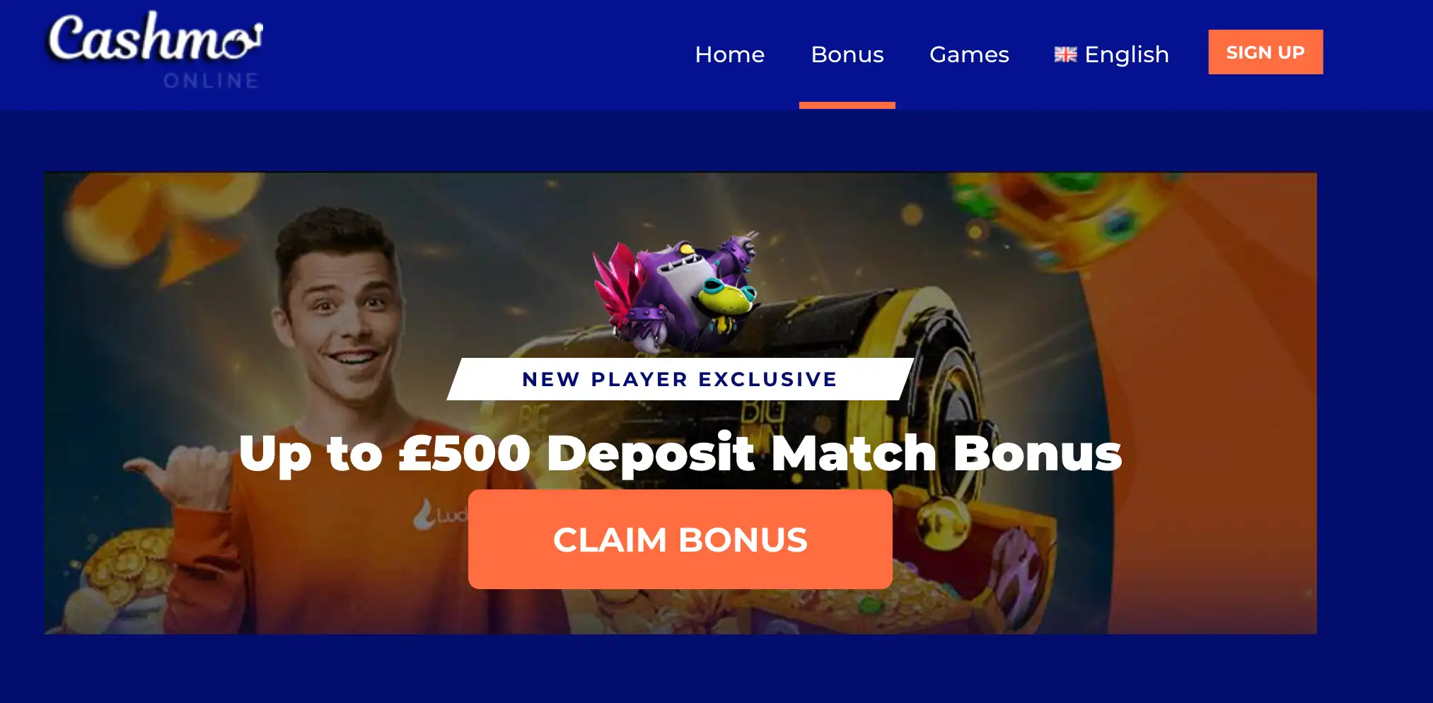 cashmo casino bonuses