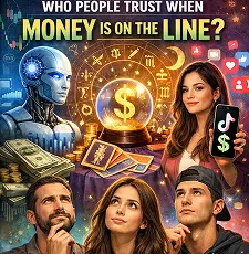 AI, astrology, or TikTok: who people trust when money is on the line