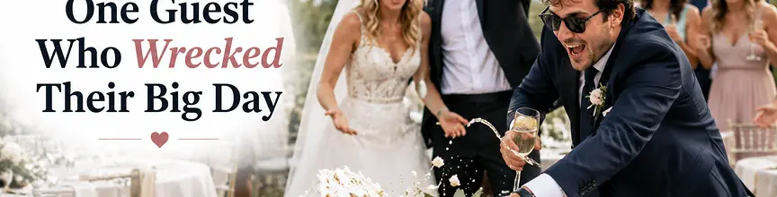 The Wedding Disaster Report: Most Couples Had at Least One Guest Who Wrecked Their Big Day