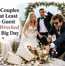 The Wedding Disaster Report: Most Couples Had at Least One Guest Who Wrecked Their Big Day
