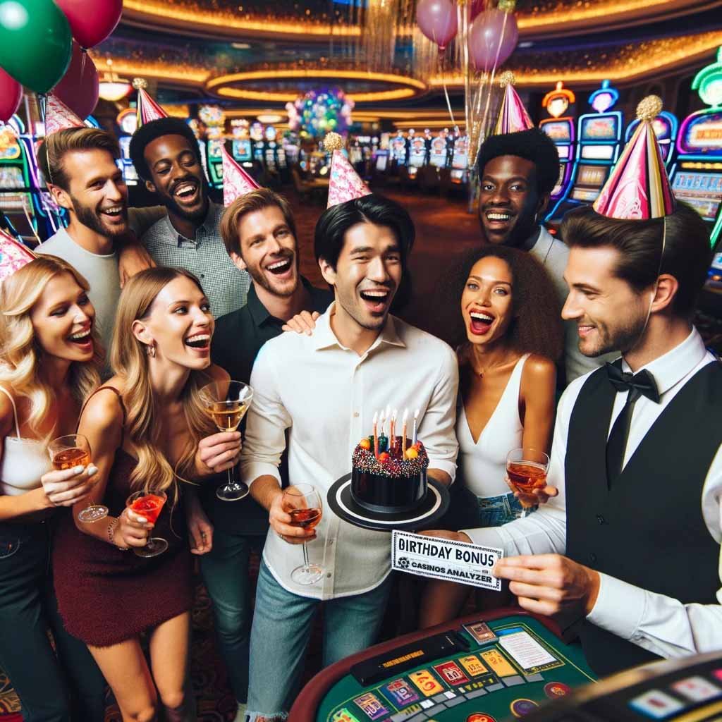 Birthday boy gets birthday bonus casino from casinos analyzer