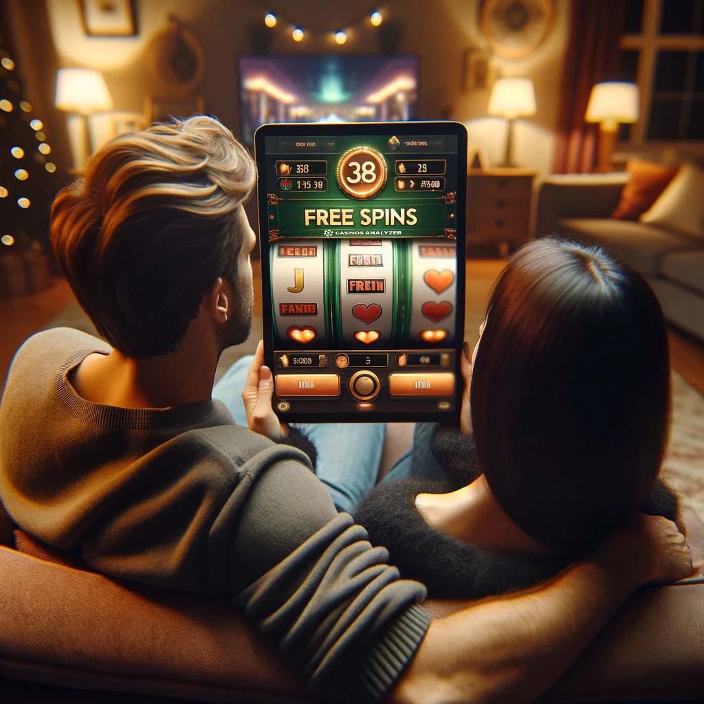 Lucky couple get free spins no deposit from casinos analyzer
