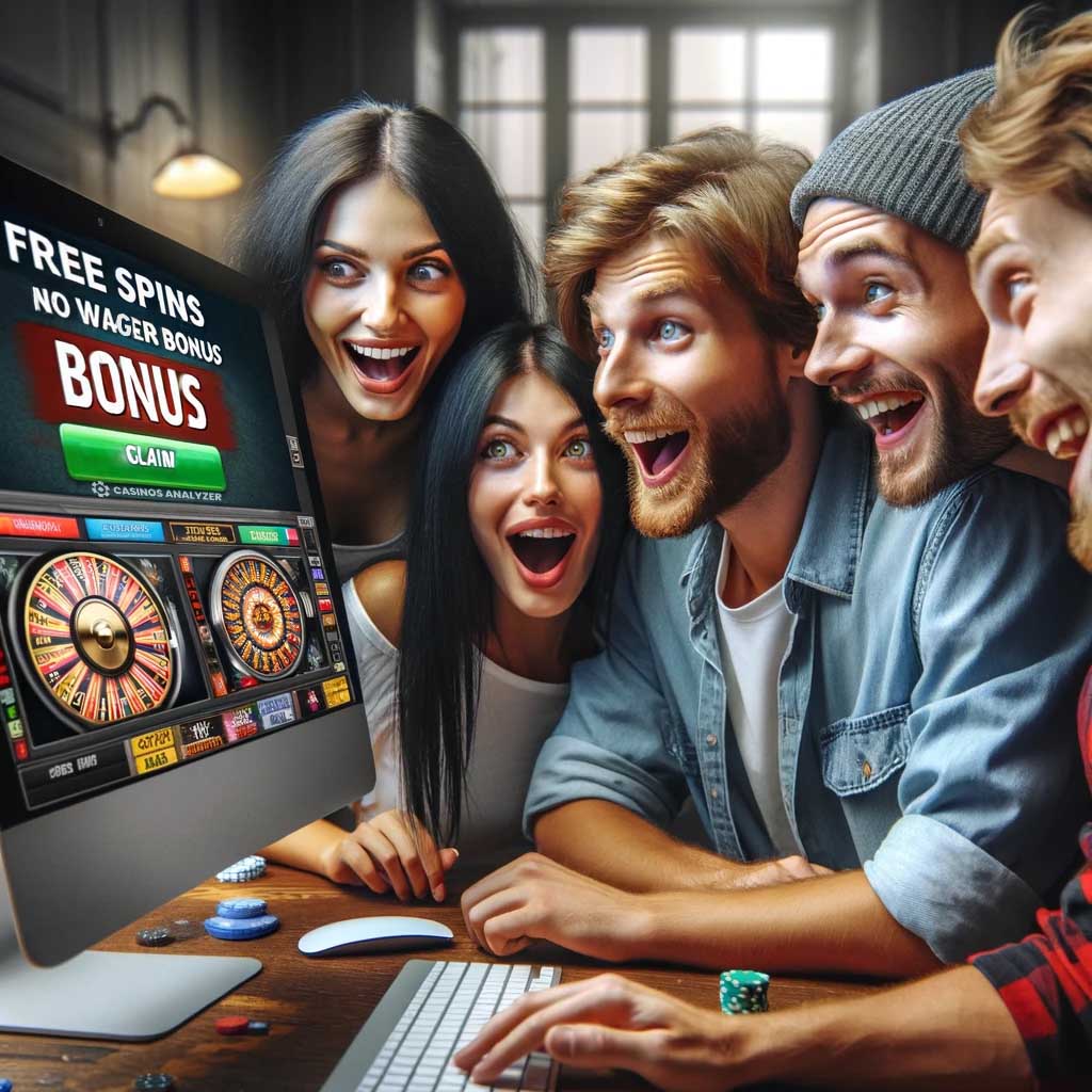 Young people get free spins no deposit no wager from casinos analyzer