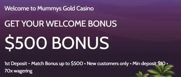 Welcome Bonus Offerings