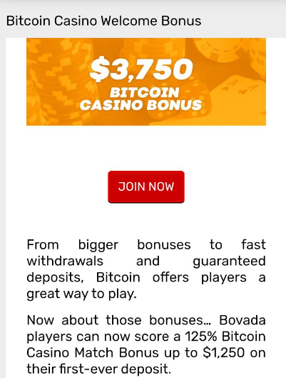 Bovada bonus