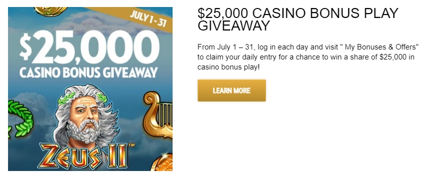 caesars casino registration bonus code