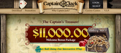 Captain Jack First Screen