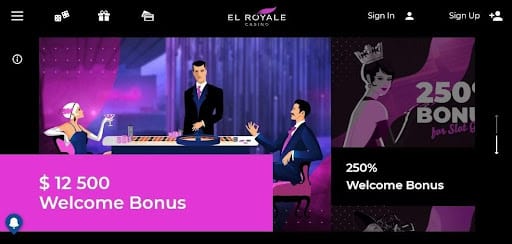 El Royale First Screen