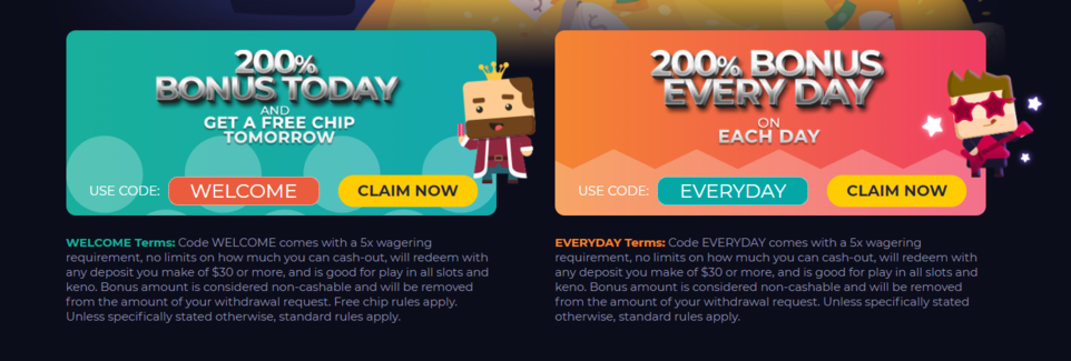 Laws and regulations To have zodiac casino Extra Wagers And Promotions