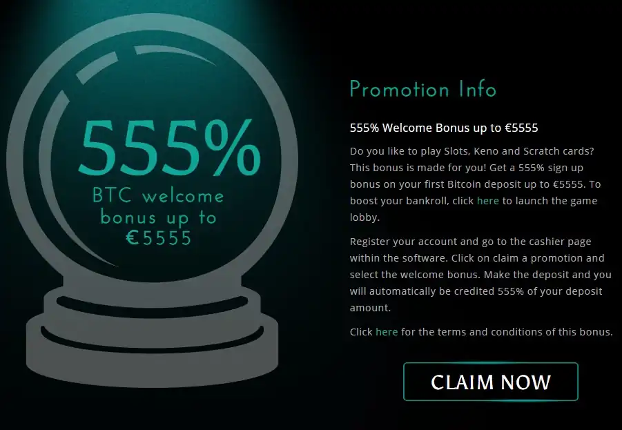 True fortune 555 bonus