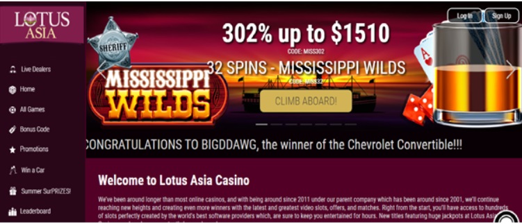 Lotus Asia Casino No Deposit Bonus Codes Exclusive Lotusasiacasino Lotus Asia Casino No Deposit Bonus Codes Exclusive Lotusasiacasino