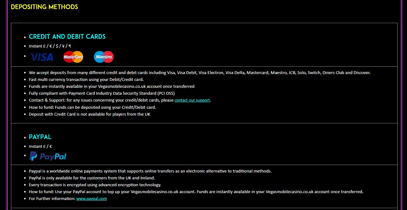 Vegas mobile deposits