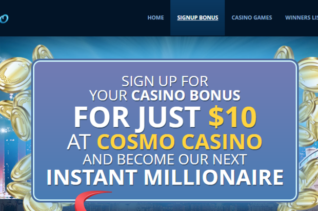 Cosmo casino bonus
