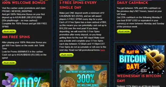 Latest Casino Promotions in 2025
