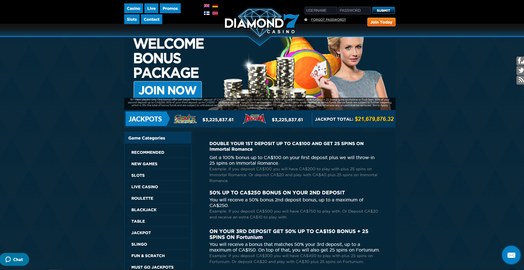 Diamond 7 bonus