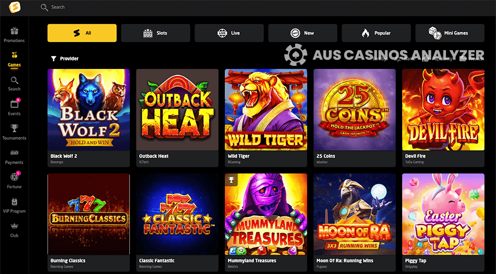 Stay Casino games to try