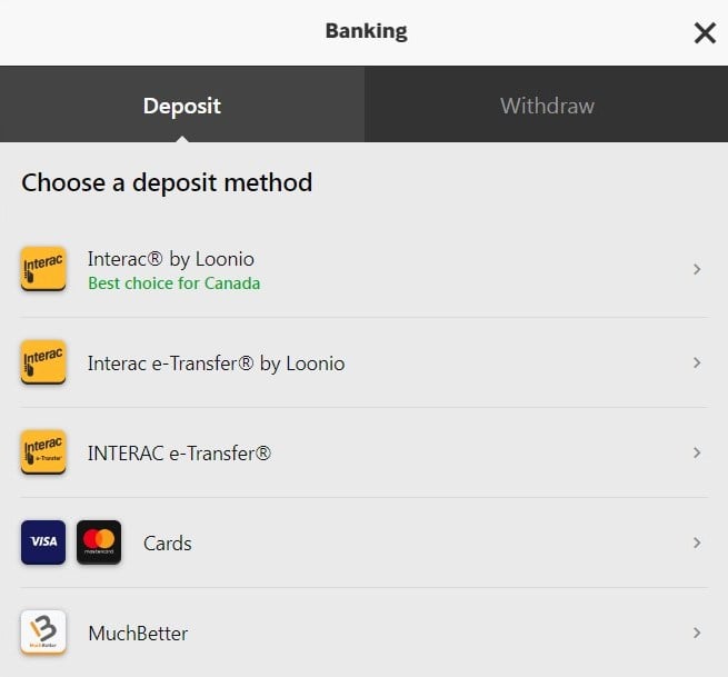 Betway Casino gives