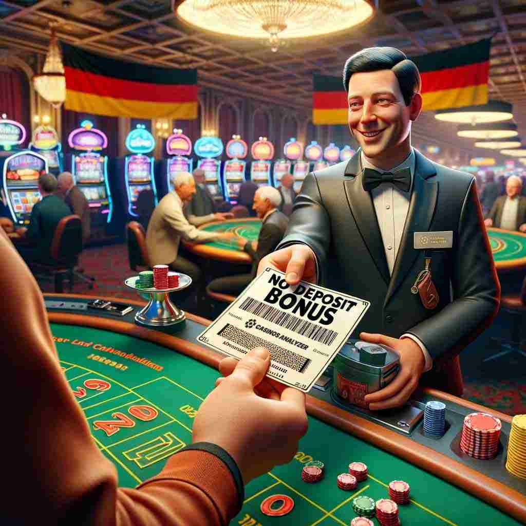 Lucky man gets no deposit bonus Germany from casinos analyzer