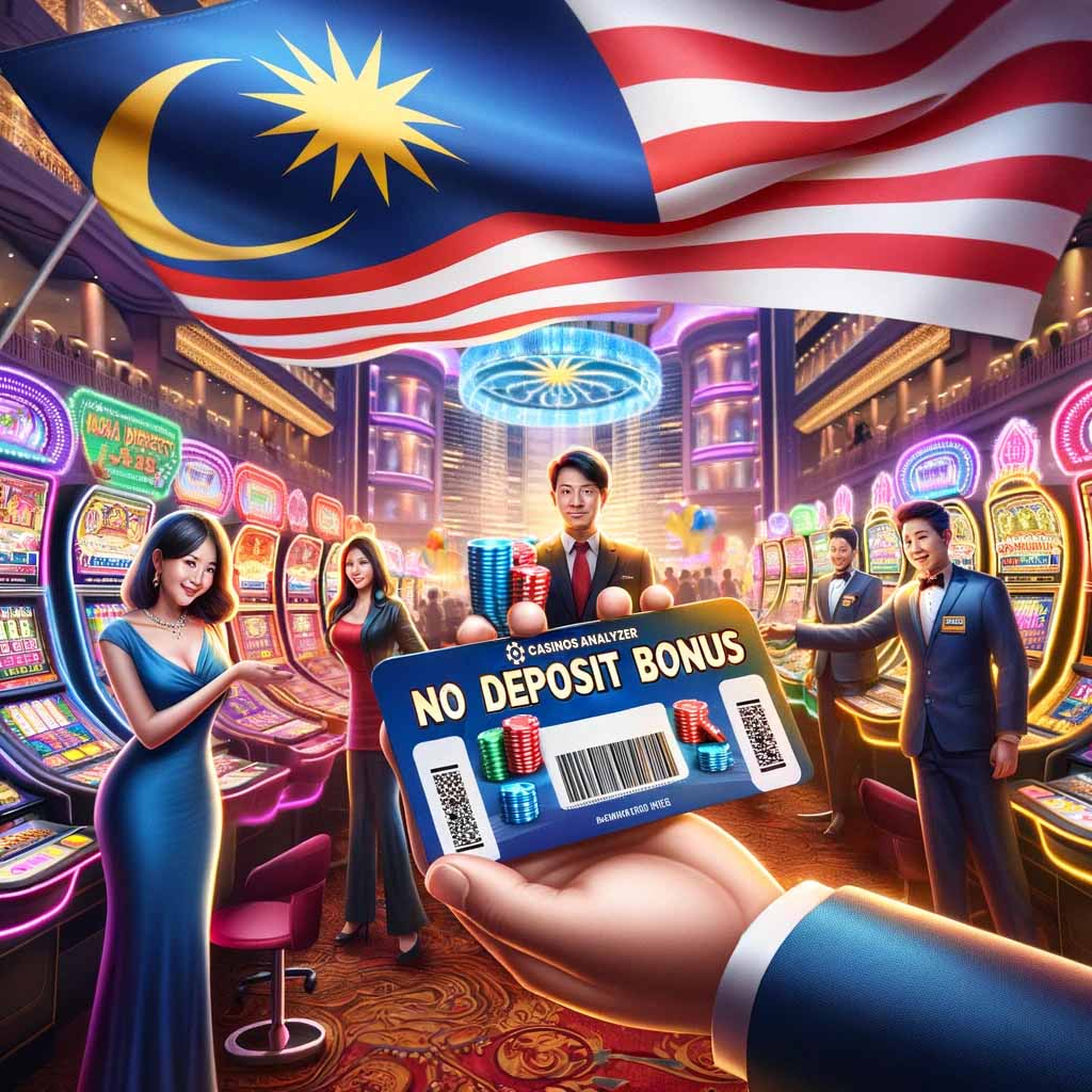 Happy man claim free credit no deposit Malaysia from casinos analyzer