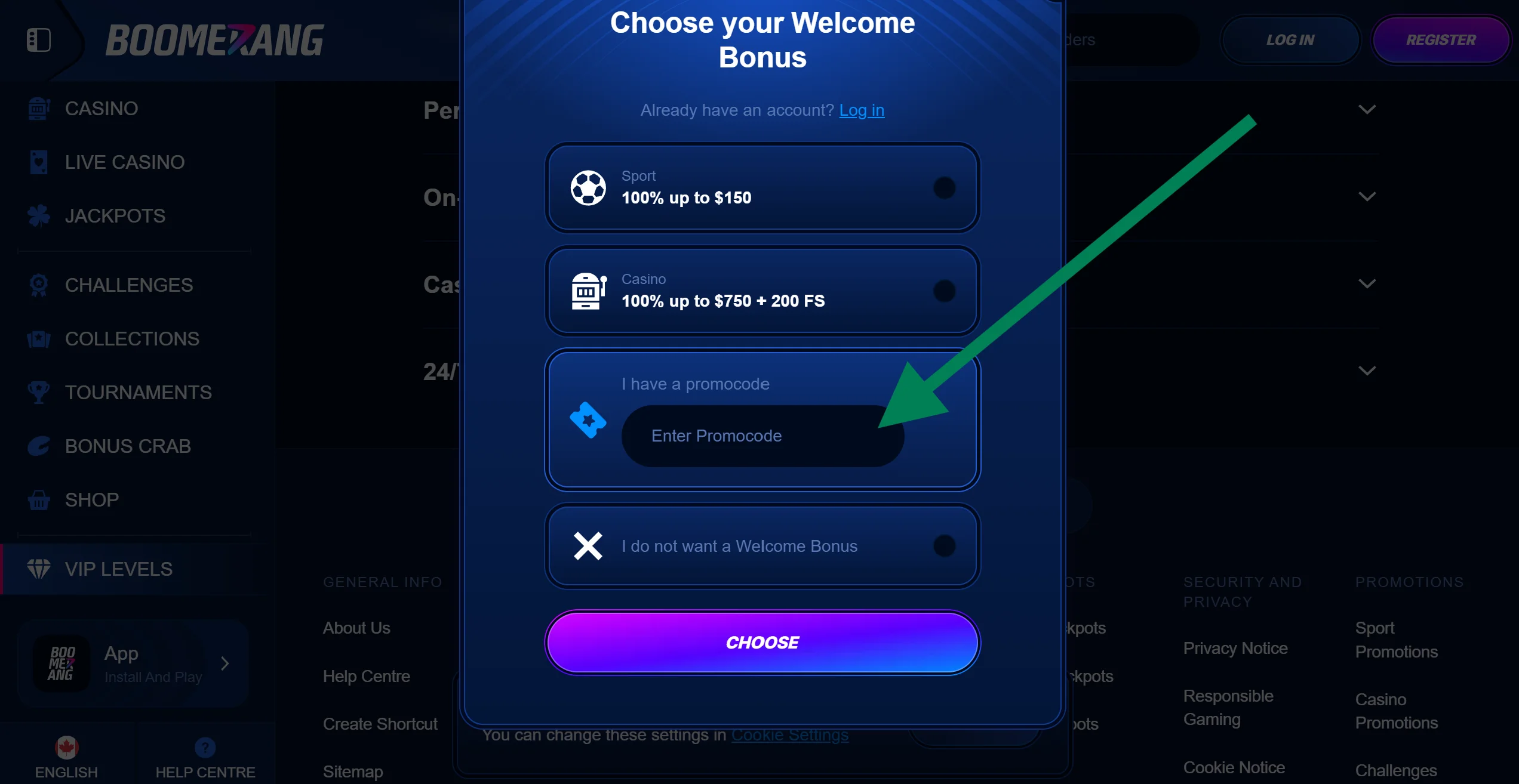 Exclusive Boomerang Offers